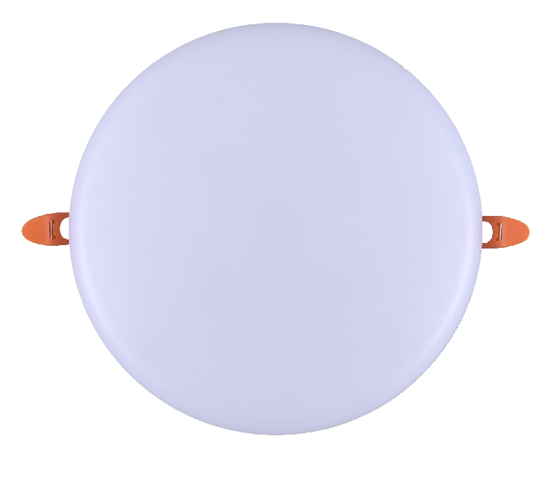 24W Recessed LED Frameless Panel Light, Aluminum + PC, Iron + PP