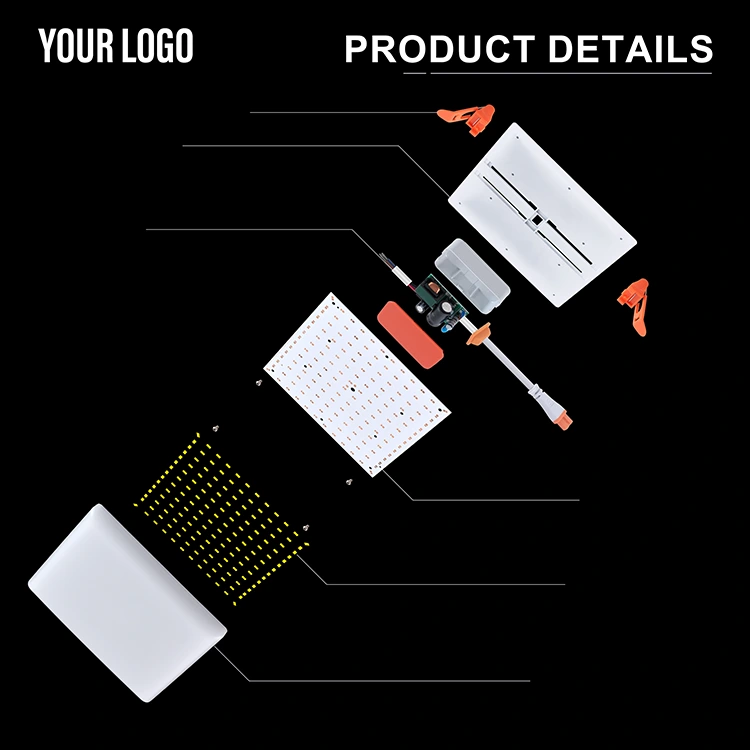 SKD LED Honeycomb Frameless Panel Light Square