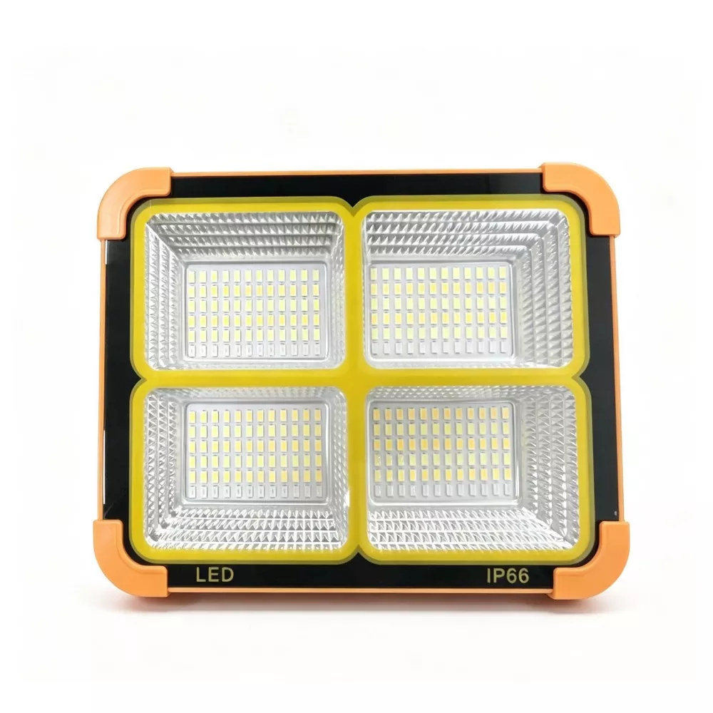 Small Scale Solar Energy Handheld Panel Light (Orange)